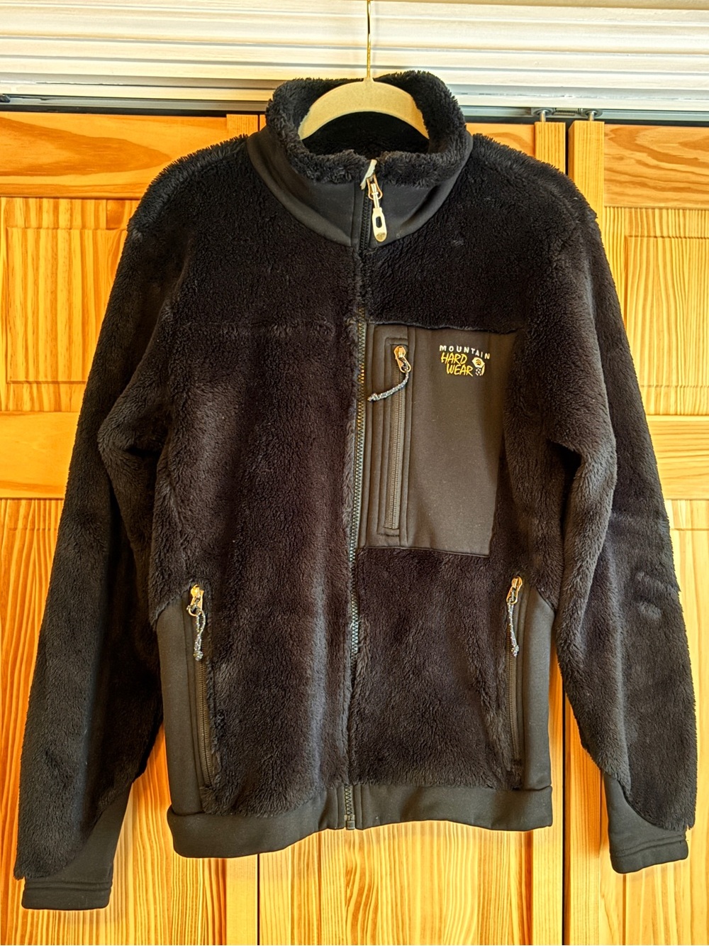 Mountain Hardwear Black Performance Fleece Jacket M